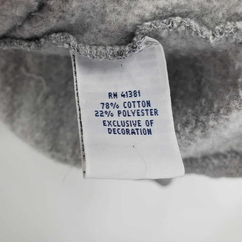 Polo Ralph Lauren Men XL Grey Herringbone Quarter Zip Pullover Sweater Pony Logo